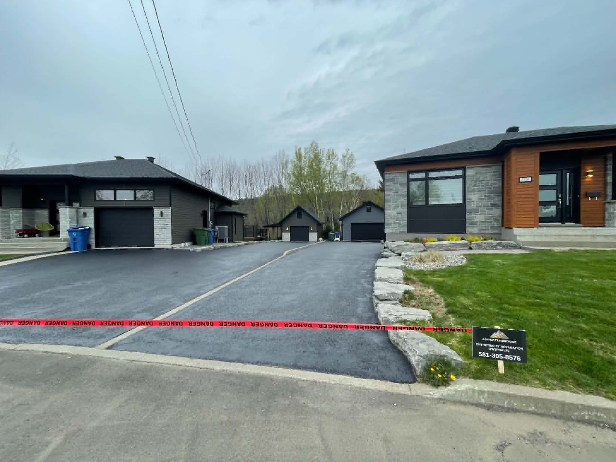 Réalisation Asphalte Nordique — Scellant d'asphalte à Québec
